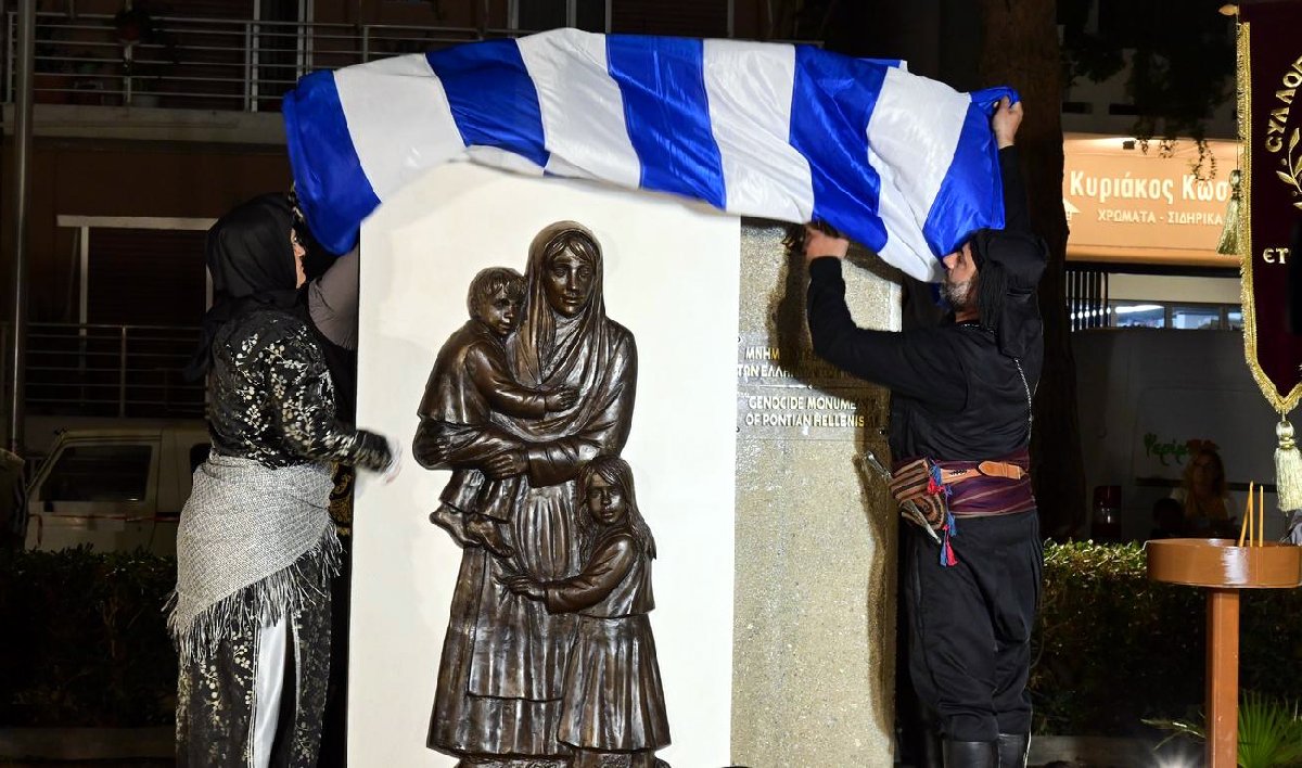 Yunanistan, Kos Adası’na sözde soykırım anıtı dikti! Sert tepki geldi...