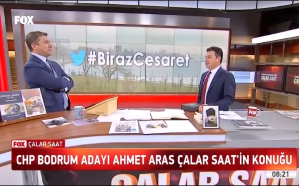 AHMET ARAS, FOX TV'DE ÇALAR SAAT'E KONUK OLDU