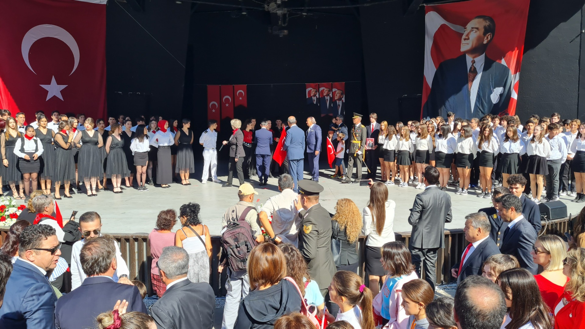 Bodrum’da Cumhuriyet Bayramı coşkusu