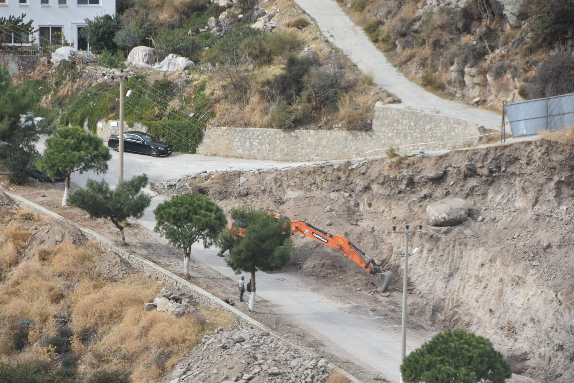 Turizm sezonu bitti inşaat sezonu başladı