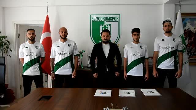 BODRUMSPOR'A 2'Sİ SÜPER LİG'DEN 4 TRANSFER DAHA...