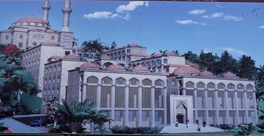 Kaymakam Ali Sırmalı, Bodrum’daki ‘Külliye’ İnşaatını İnceledi