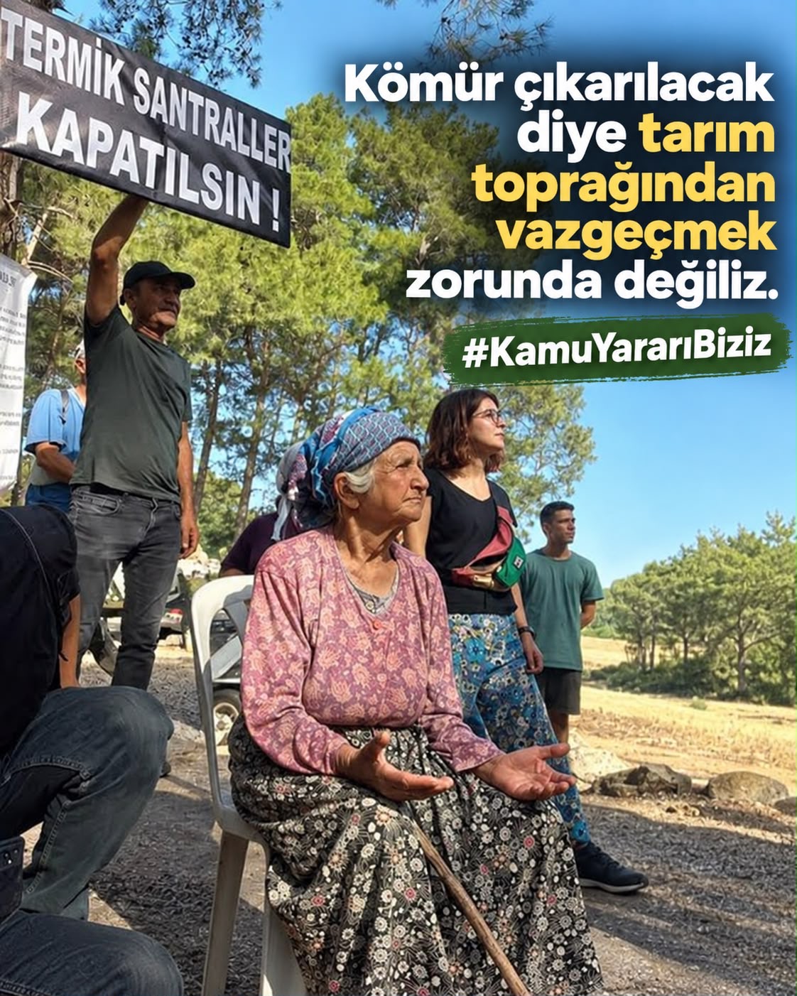 Akbelen’de kritik duruşma: Milas’ın köyleri maden sahası değildir