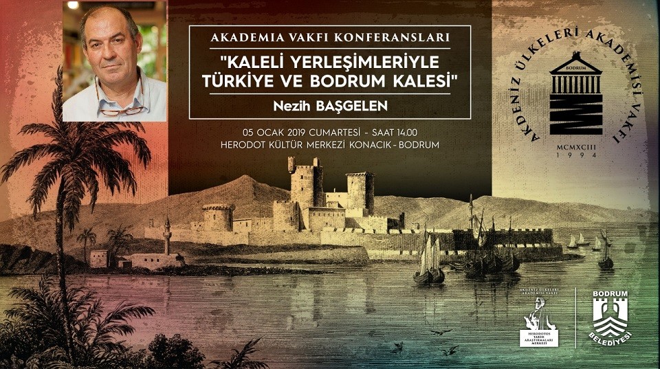 ÜNLÜ ARKEOLOG KONFERANS İÇİN BODRUM'DA