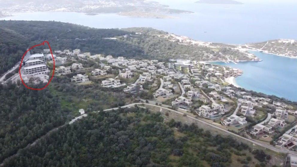 Bodrum Cennet Koyu’nda devletin arazisine çöküp kaçak otel yaptılar