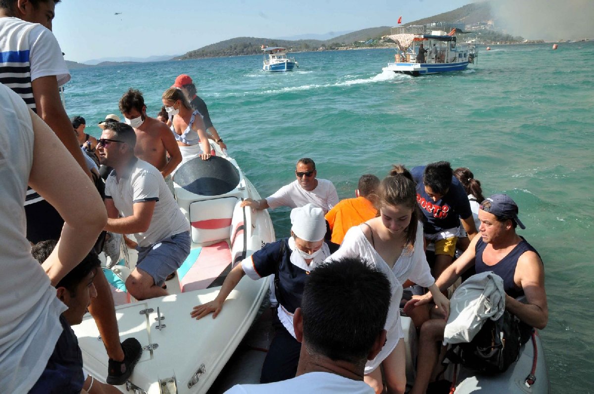 Bodrum’daki yangının faili ormanı 100 bin TL’ye yakmış