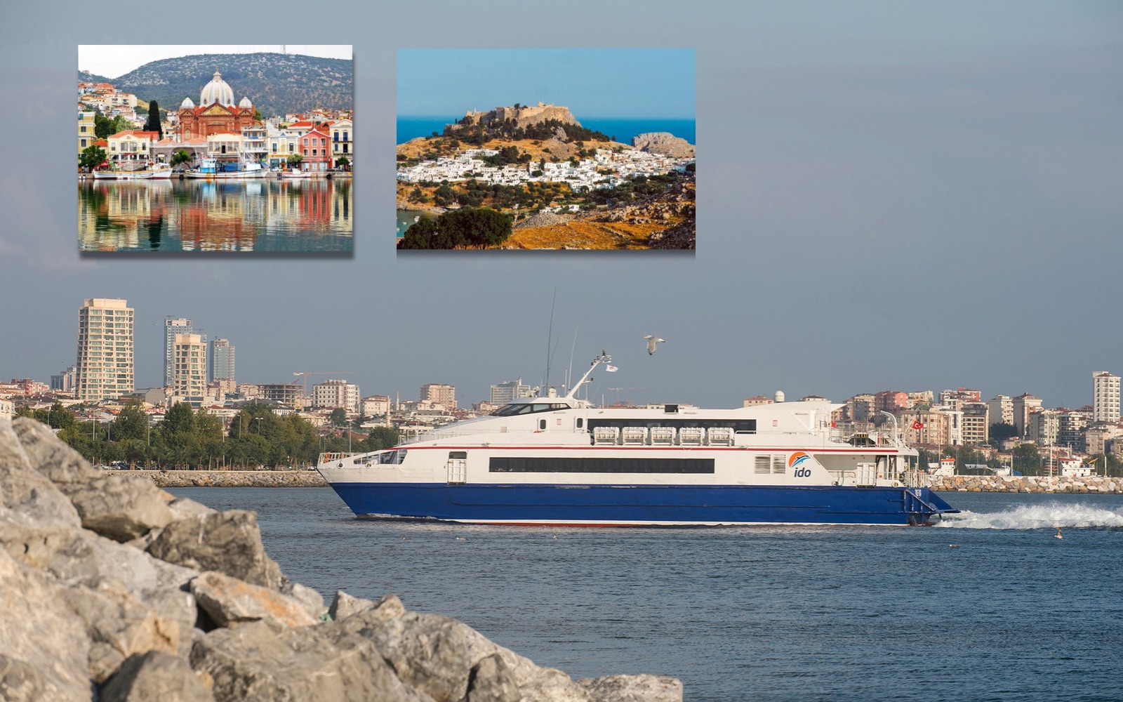 İDO Ege’de güçleniyor: Dikili-Midilli’den sonra Fethiye -Rodos seferleri de başlıyor