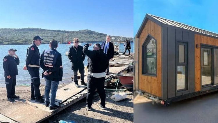 Bodrum sahillerinde Tiny Houselar mercek altında