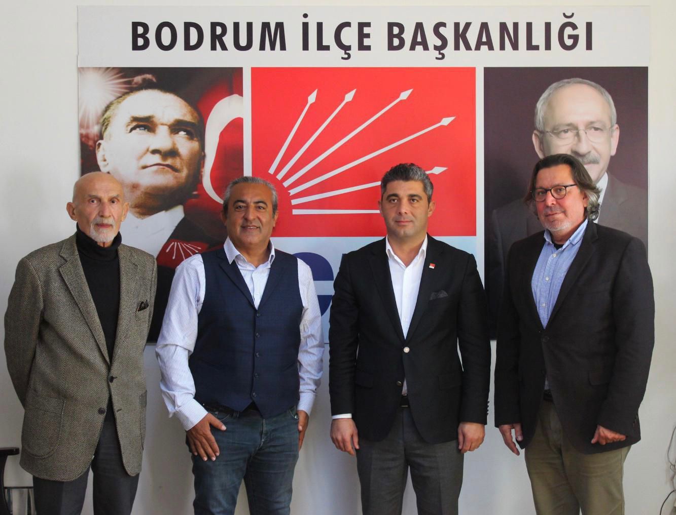 Özay Kartal, CHP Bodrum Yeni İlçe Başkanı’na başarılar diledi