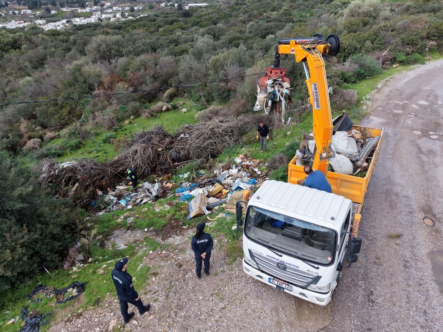 Çevre kirliliğiyle mücadele çalışmaları sürüyor 