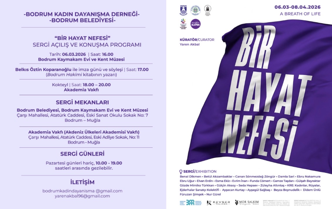 ‘BİR HAYAT NEFESİ’ SERGİSİ (06 Mart – 08 Nisan 2026)